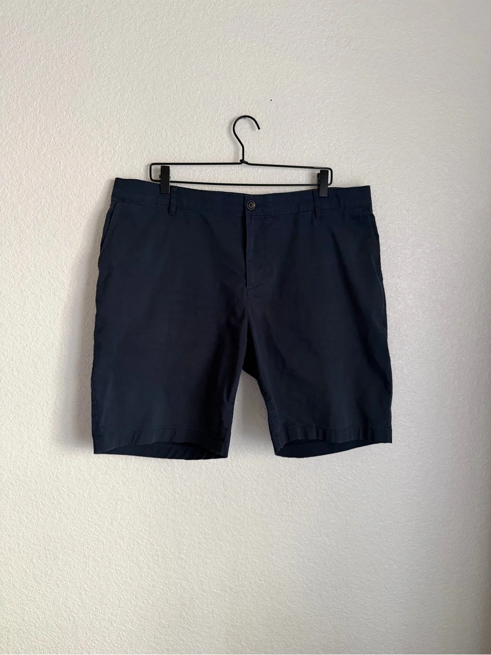 Faherty Men’s Movement 9” Chino Shorts 38 Navy Blue